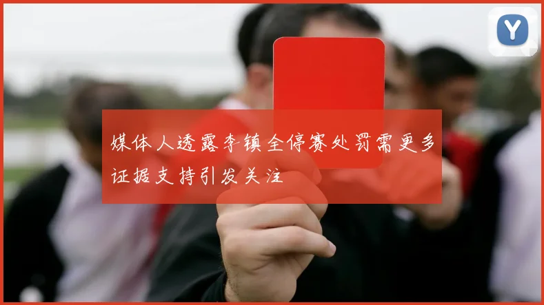 媒体人透露李镇全停赛处罚需更多证据支持引发关注